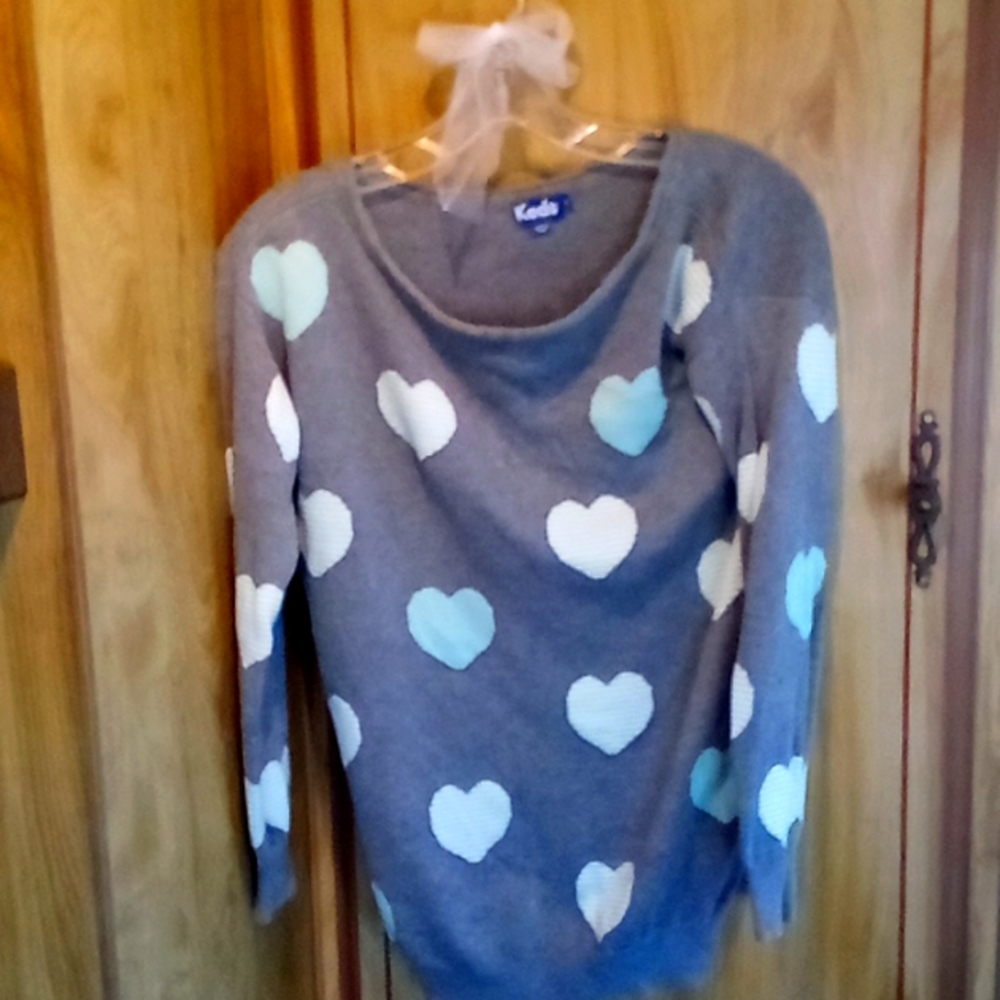 Keds heart sweater
